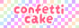 ♡ confetti cake ♡